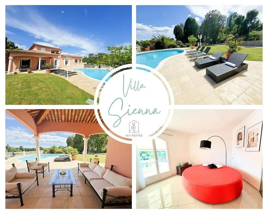 Villa Sienna Avec Piscine, Sauna, Spa Montauroux